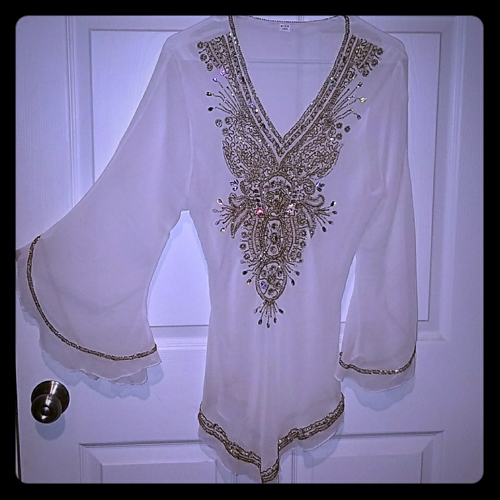 Sheer Swimsuit coverup